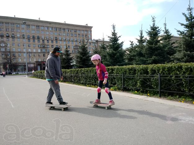 Школа скейтбординга, обучение катанию на скейтборде, тренер по скейтборду