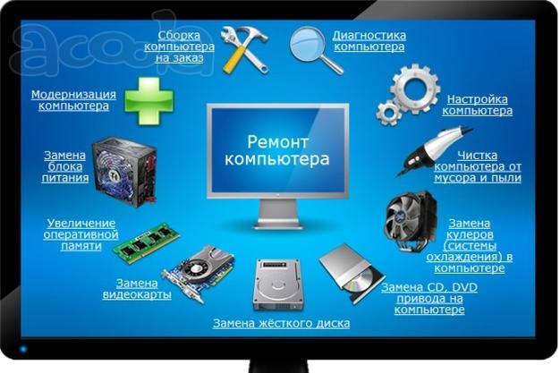 Ремонт компьютерной техники.