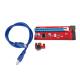 Райзер x1-x16 VER.007s 60см. SATA 15pin riser