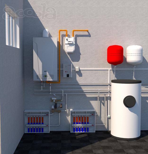 Монтаж и обслуживание газовых котлов BAXI