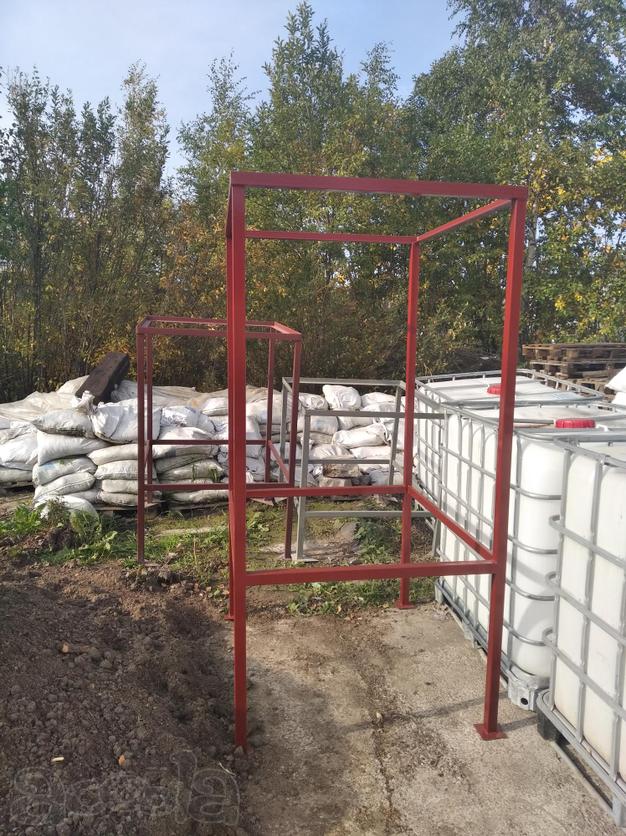 Металлические подставки под еврокубы, еврокубы в наличии.